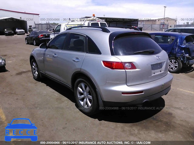 2005 Infiniti FX35 JNRAS08U55X106707 image 2