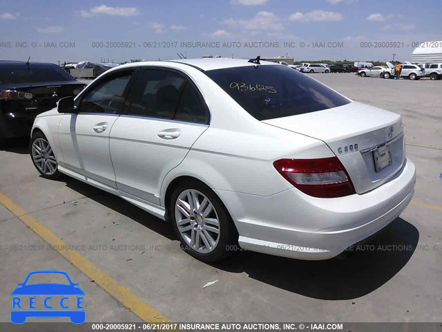 2008 Mercedes-benz C WDDGF81XX8F190301 image 2