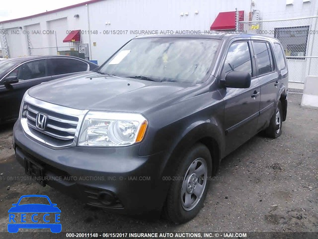 2015 Honda Pilot LX 5FNYF4H26FB071051 зображення 1