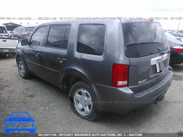 2015 Honda Pilot LX 5FNYF4H26FB071051 зображення 2