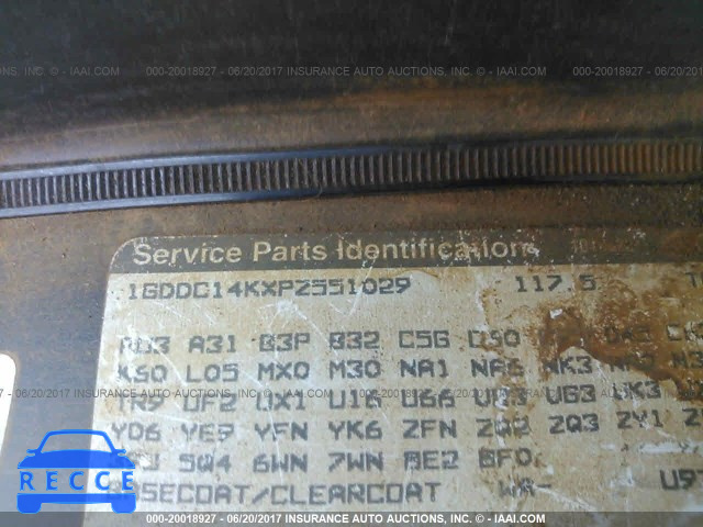 1993 GMC Sierra 1GDDC14KXPZ551029 Bild 8