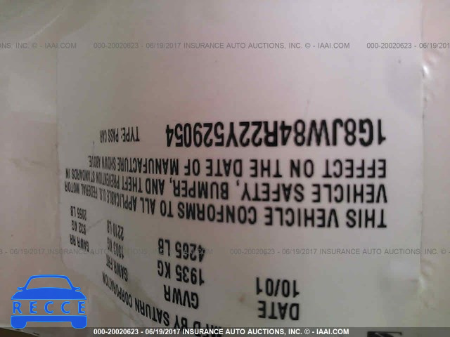 2002 Saturn LW300 1G8JW84R22Y529054 зображення 8