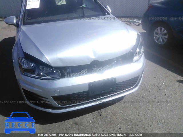 2016 Volkswagen GTI S/SE/AUTOBAHN 3VW4T7AU7GM011486 зображення 5