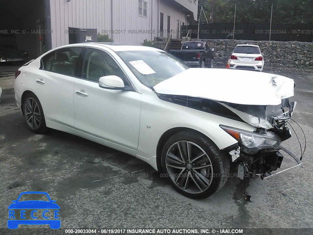 2014 Infiniti Q50 JN1BV7ARXEM692030 зображення 0