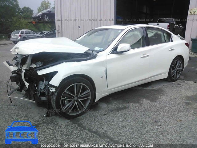 2014 Infiniti Q50 JN1BV7ARXEM692030 image 1