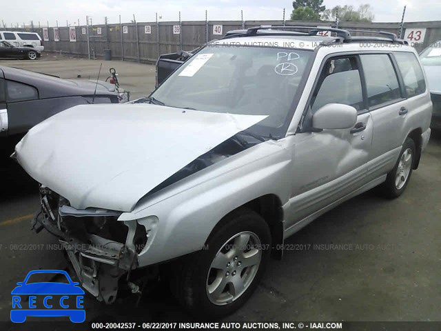 2001 Subaru Forester S JF1SF65681H749385 зображення 1