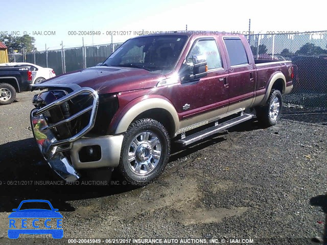 2012 Ford F350 SUPER DUTY 1FT8W3BT6CEA77652 зображення 1