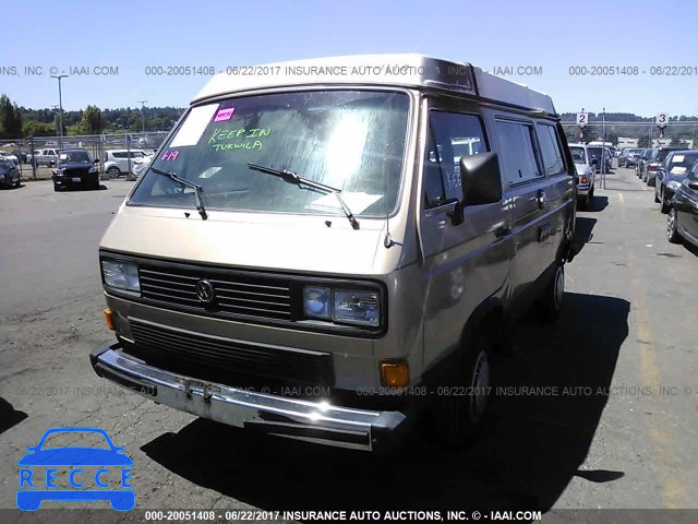 1986 VOLKSWAGEN VANAGON CAMPMOBILE WV2ZB0252GH067822 зображення 1