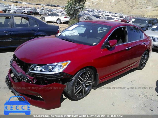 2016 Honda Accord 1HGCR2F57GA096863 зображення 1