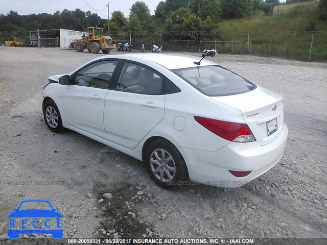 2012 Hyundai Accent KMHCT4AEXCU120807 image 2