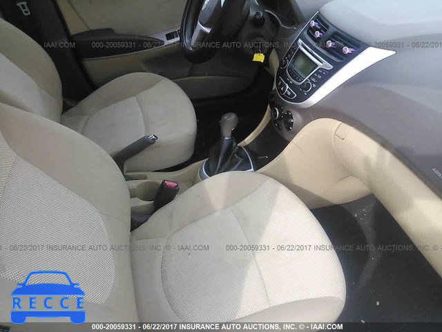 2012 Hyundai Accent KMHCT4AEXCU120807 image 4