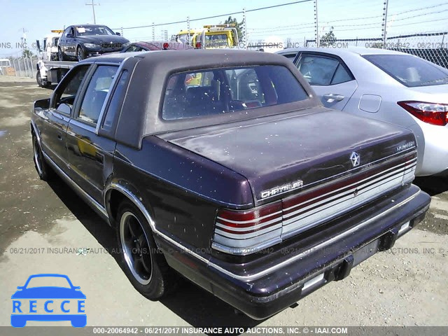 1991 Chrysler Lebaron A-BODY 3C3XA5633MT603449 image 2