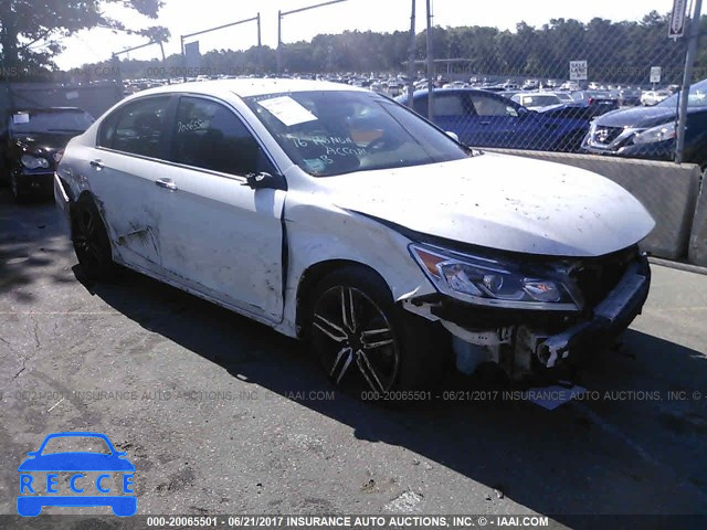 2016 Honda Accord SPORT 1HGCR2F56GA142277 зображення 0