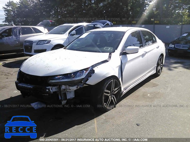 2016 Honda Accord SPORT 1HGCR2F56GA142277 зображення 1