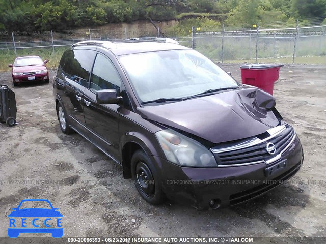 2007 Nissan Quest S/SE/SL 5N1BV28U17N107547 image 0