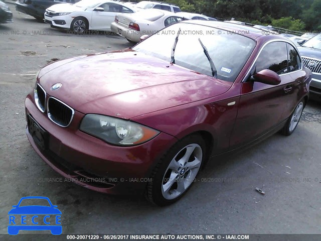 2008 BMW 128 I WBAUP73568VF08193 image 1