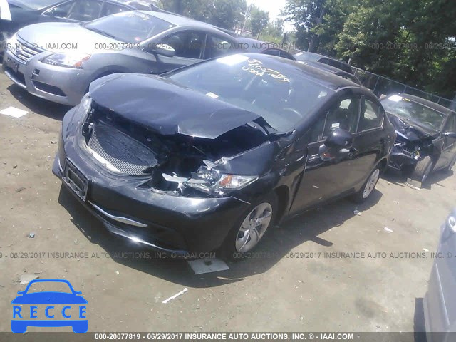 2013 Honda Civic 19XFB2F5XDE227664 зображення 1