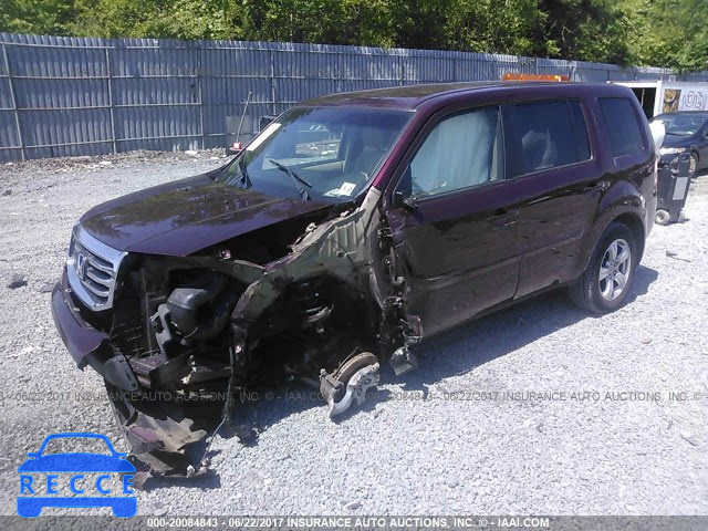 2012 HONDA PILOT EX 5FNYF4H45CB067487 image 1