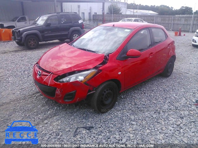 2014 Mazda Mazda2 JM1DE1KY0E0176601 image 1