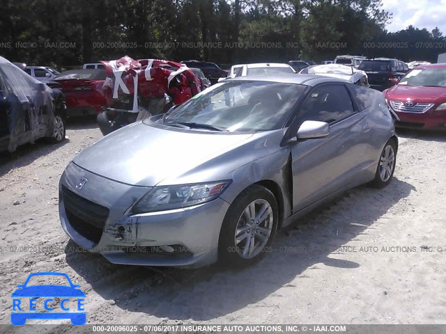 2012 Honda CR-Z EX JHMZF1D64CS003453 зображення 1