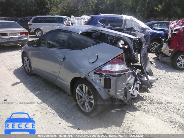 2012 Honda CR-Z EX JHMZF1D64CS003453 зображення 2