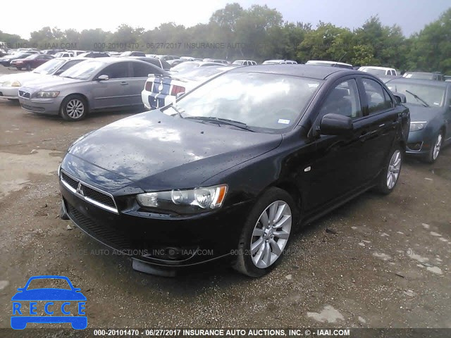 2009 Mitsubishi Lancer JA3AU86W19U020782 image 1