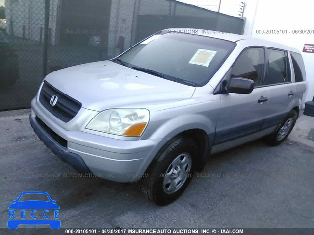 2005 Honda Pilot 2HKYF18195H546391 image 1