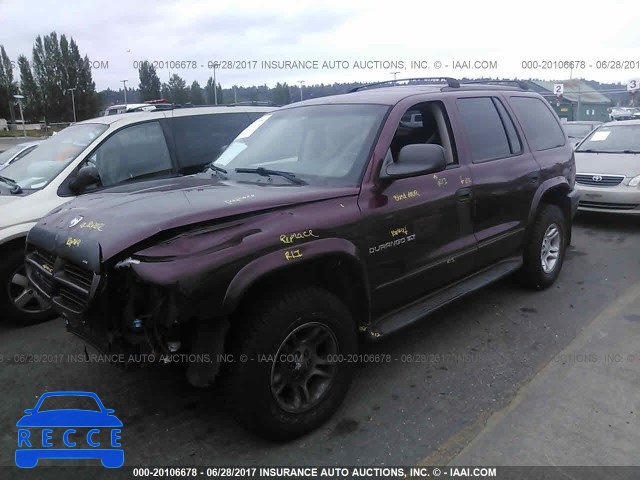 2001 Dodge Durango 1B4HS28N81F515302 зображення 1