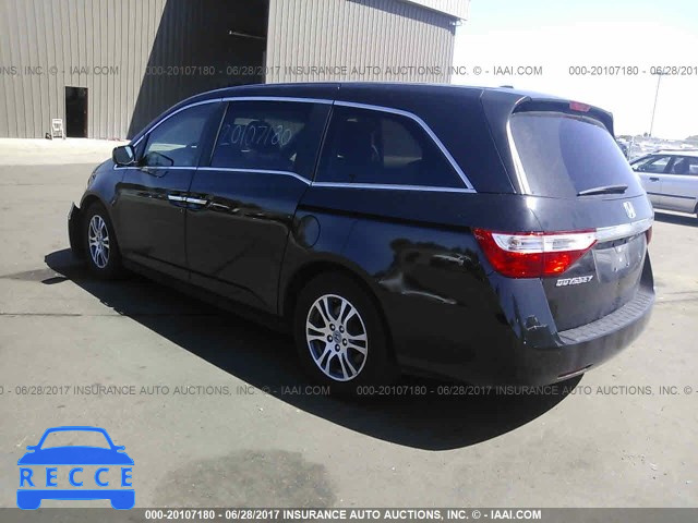 2011 Honda Odyssey EXL 5FNRL5H61BB104795 image 2