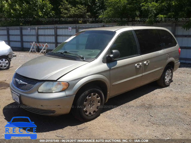 2002 Chrysler Town & Country LX 2C4GP44362R613514 зображення 1