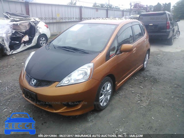 2010 Honda FIT SPORT JHMGE8H40AS025491 зображення 1