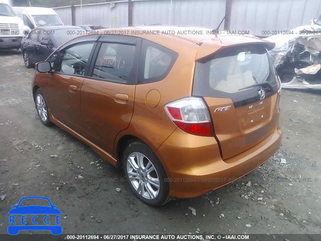 2010 Honda FIT SPORT JHMGE8H40AS025491 зображення 2