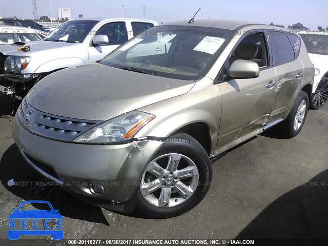 2006 Nissan Murano JN8AZ08T36W406695 image 1