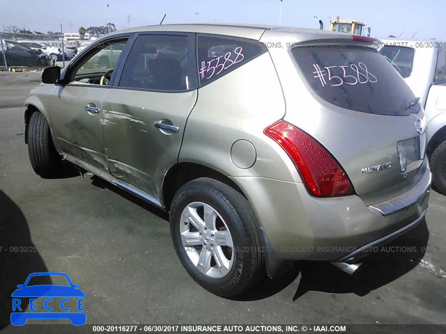 2006 Nissan Murano JN8AZ08T36W406695 image 2