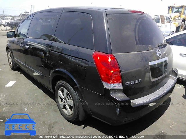 2007 Nissan Quest 5N1BV28U57N104005 зображення 2