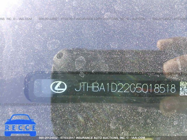 2016 Lexus IS 200T JTHBA1D22G5018518 image 8