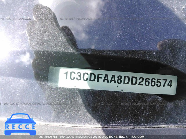 2013 Dodge Dart 1C3CDFAA8DD266574 зображення 8