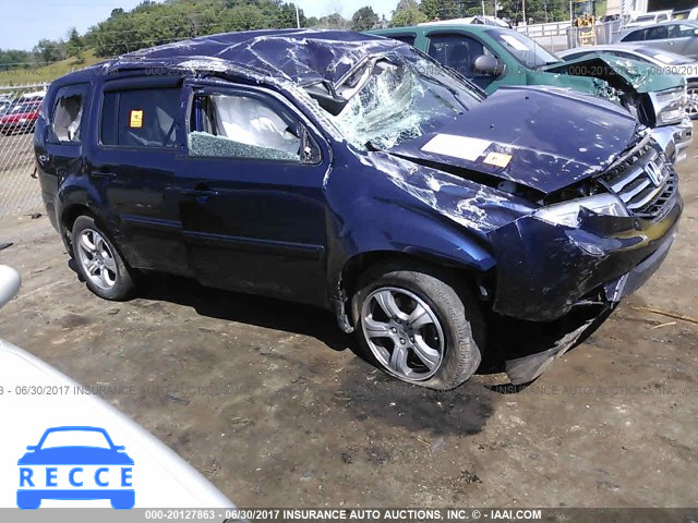 2013 Honda Pilot EX 5FNYF4H49DB075920 зображення 0