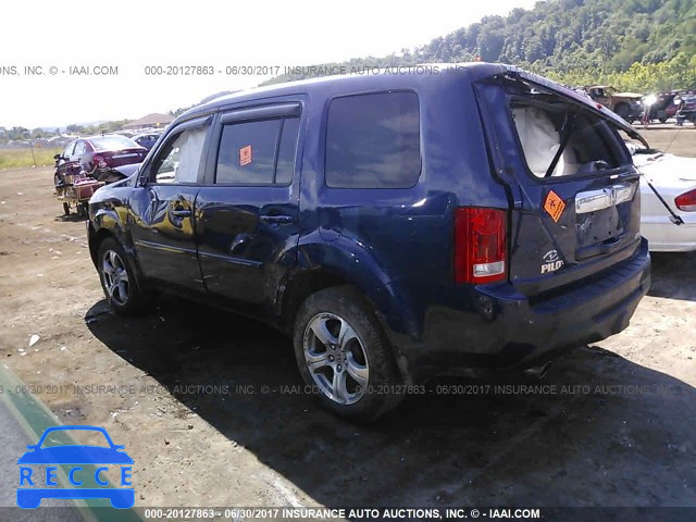 2013 Honda Pilot EX 5FNYF4H49DB075920 зображення 2