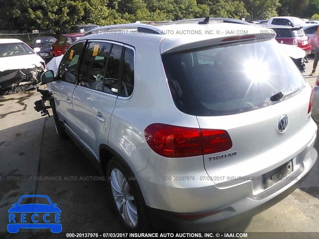 2012 Volkswagen Tiguan S/SE/SEL WVGAV7AX2CW530610 зображення 2