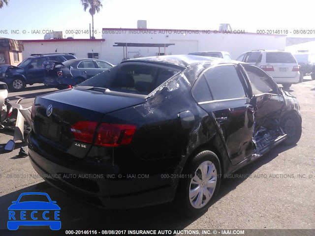 2012 Volkswagen Jetta 3VWDP7AJ4CM371965 зображення 3