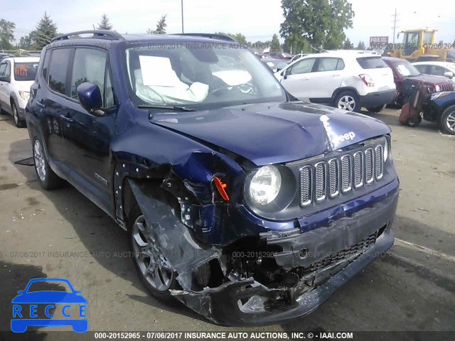 2016 Jeep Renegade ZACCJABT3GPC43734 зображення 0