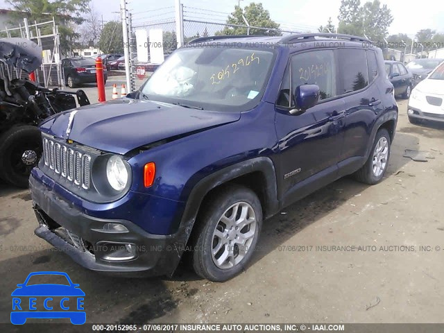 2016 Jeep Renegade ZACCJABT3GPC43734 зображення 1