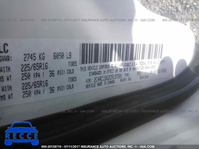 2012 Chrysler Town and Country 2C4RC1BG2CR137501 image 8