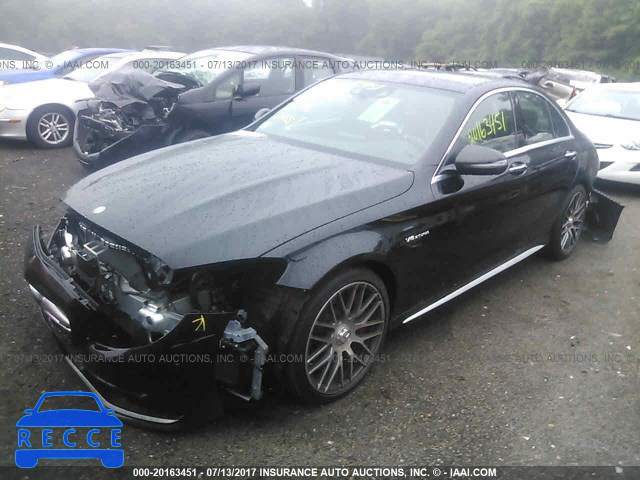 2016 Mercedes-benz C 55SWF8HB2GU106781 image 1