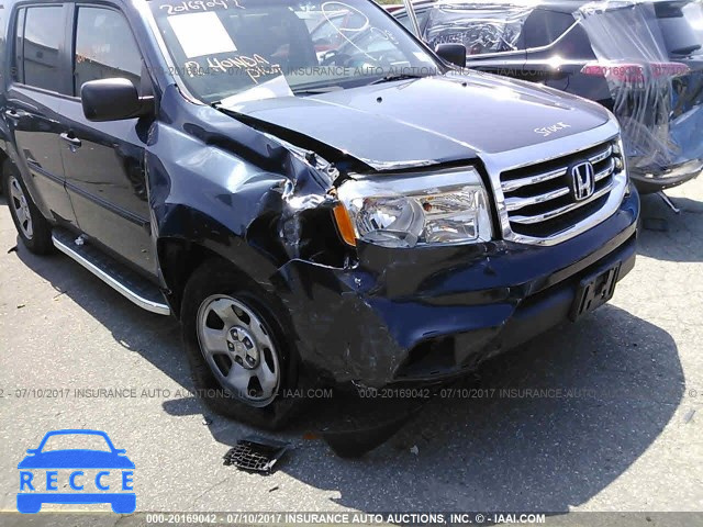 2012 HONDA PILOT LX 5FNYF4H24CB014102 image 5