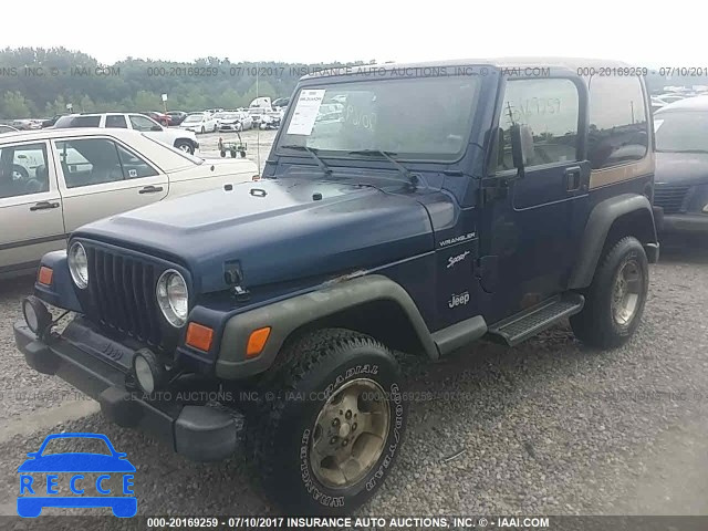 2002 Jeep Wrangler  Tj 1J4FA49SX2P755907 зображення 1