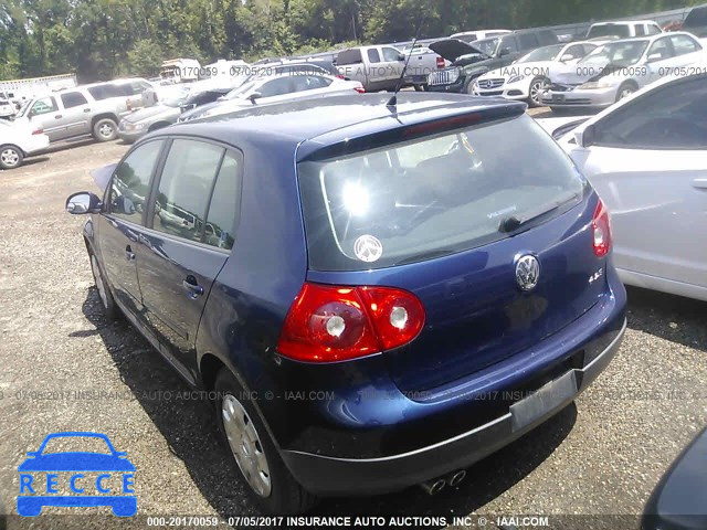 2007 Volkswagen Rabbit WVWDR71K37W059700 image 2