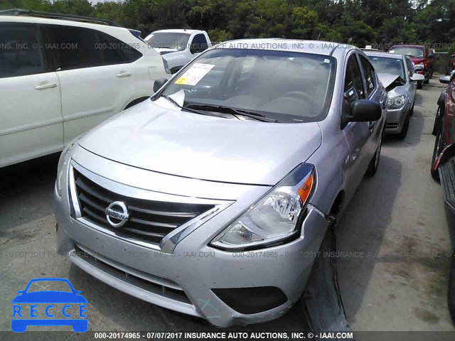 2015 Nissan Versa 3N1CN7AP9FL928374 зображення 1