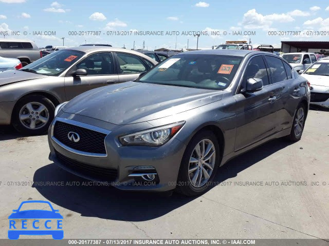 2015 Infiniti Q50 PREMIUM/SPORT JN1BV7AP0FM342275 Bild 1